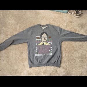 Large Barstool Dwight Christmas sweater